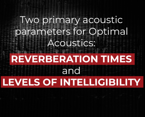 Two primary acoustic parameters for optimal acoustics